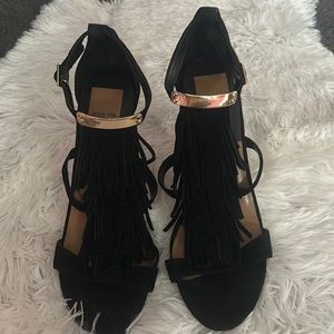 Black high heels